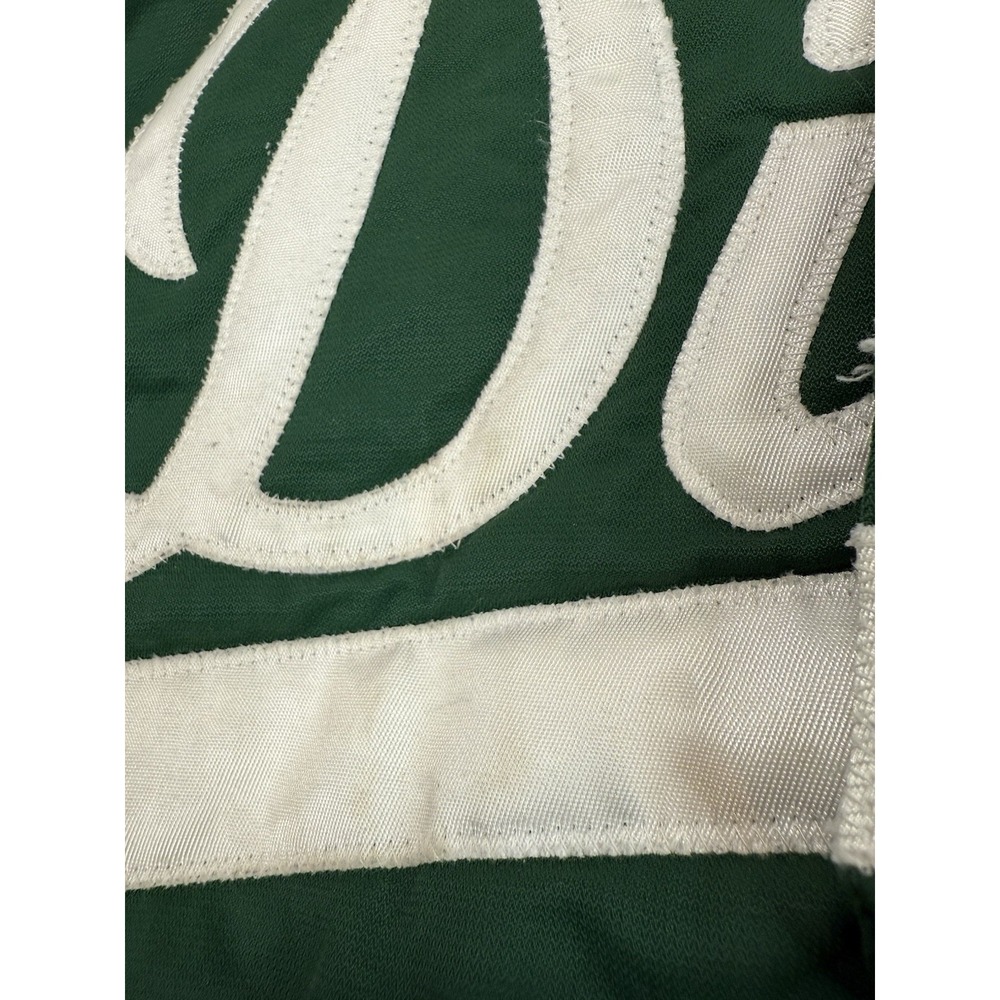 Vintage Russell Athletic Mens Small Green Bomber Jacket Zip DIXIE - Picture 11 of 12